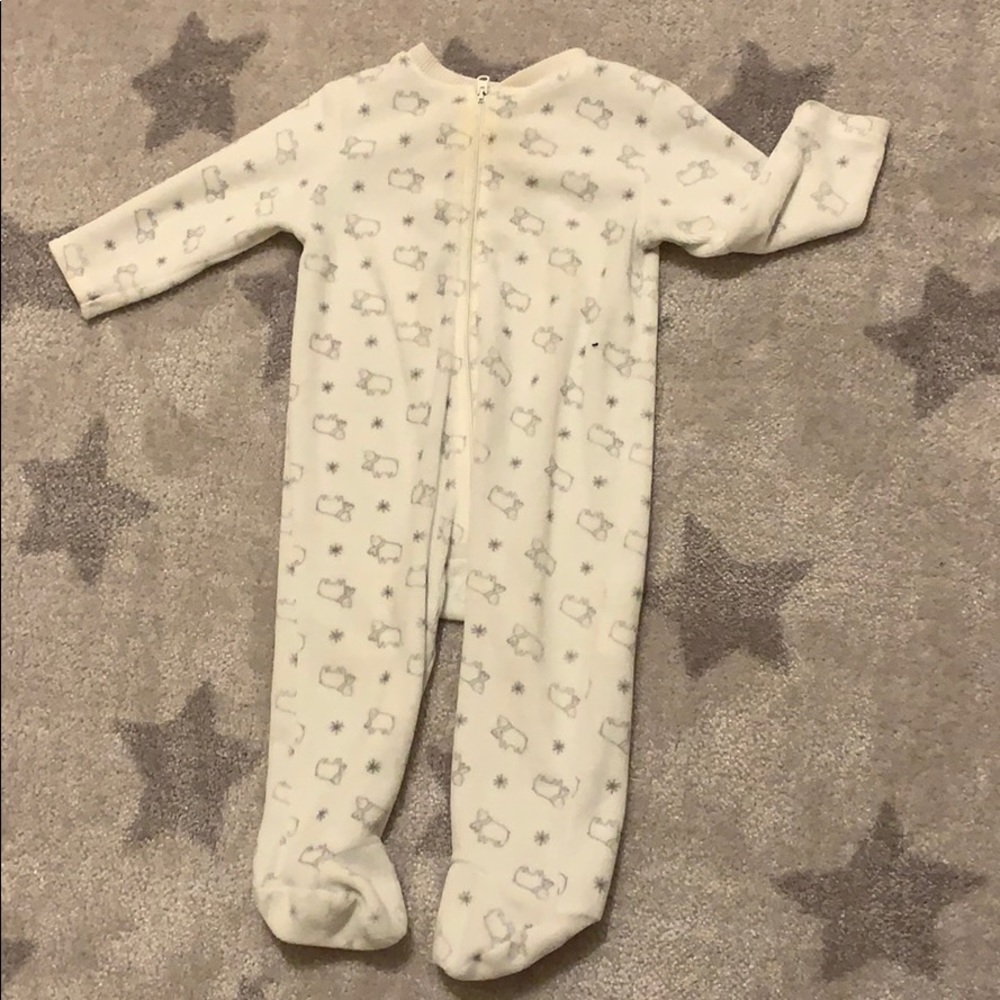 Bear onsie/ baby pjs
